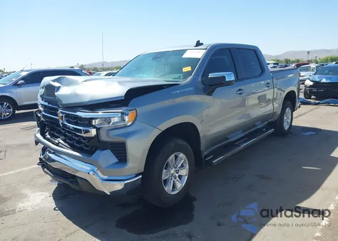 2025 Chevrolet Silverado K1500 Lt из США, поврежденный, VIN 2GCUKDED3S1156152